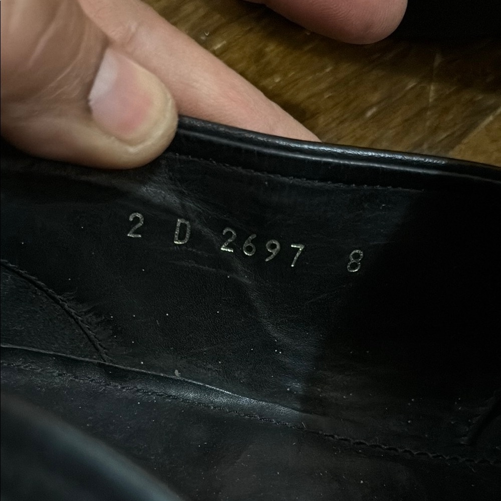 Prada Black Leather Loafers - Picture 11 of 13